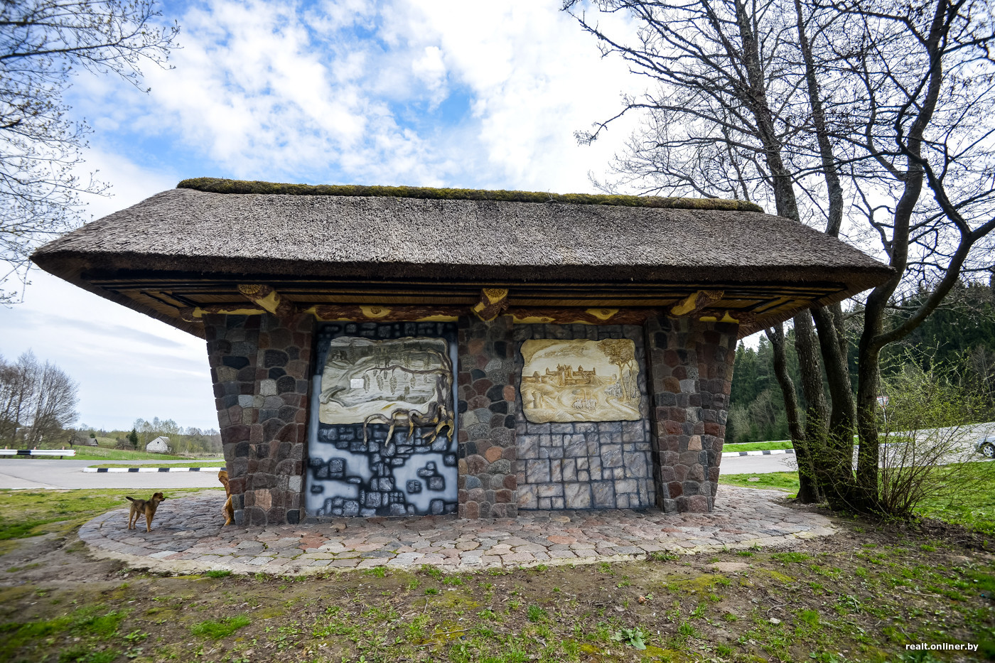 На EuroVelo-2: Litovka village